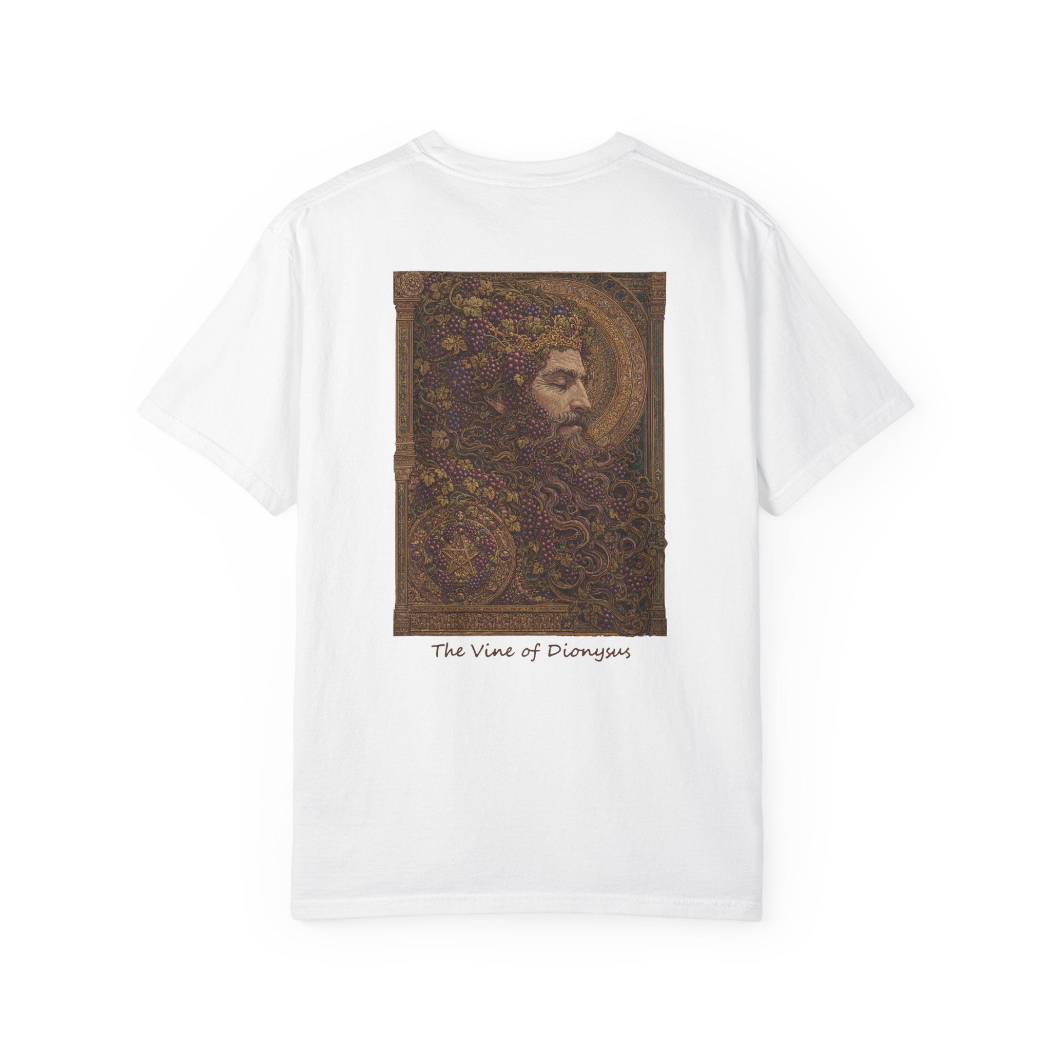 The Vine of Dionysus T-Shirt — Greek God Mythology Art Tee | Dionysus Graphic