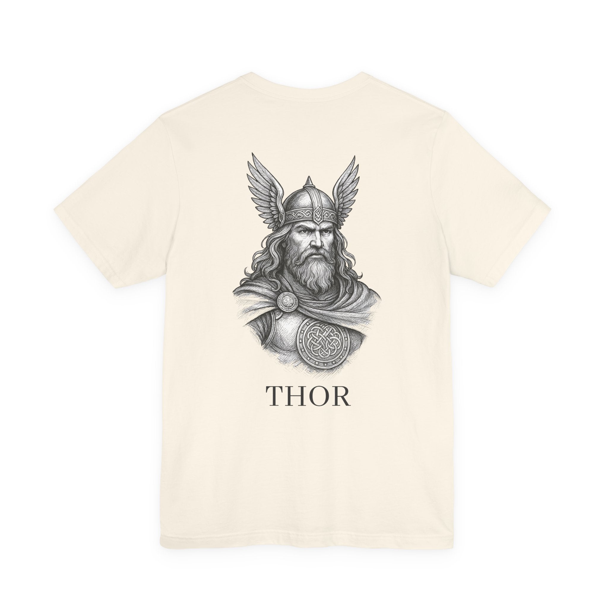 Thor Norse God T-Shirt - Viking Mythology Art Tee