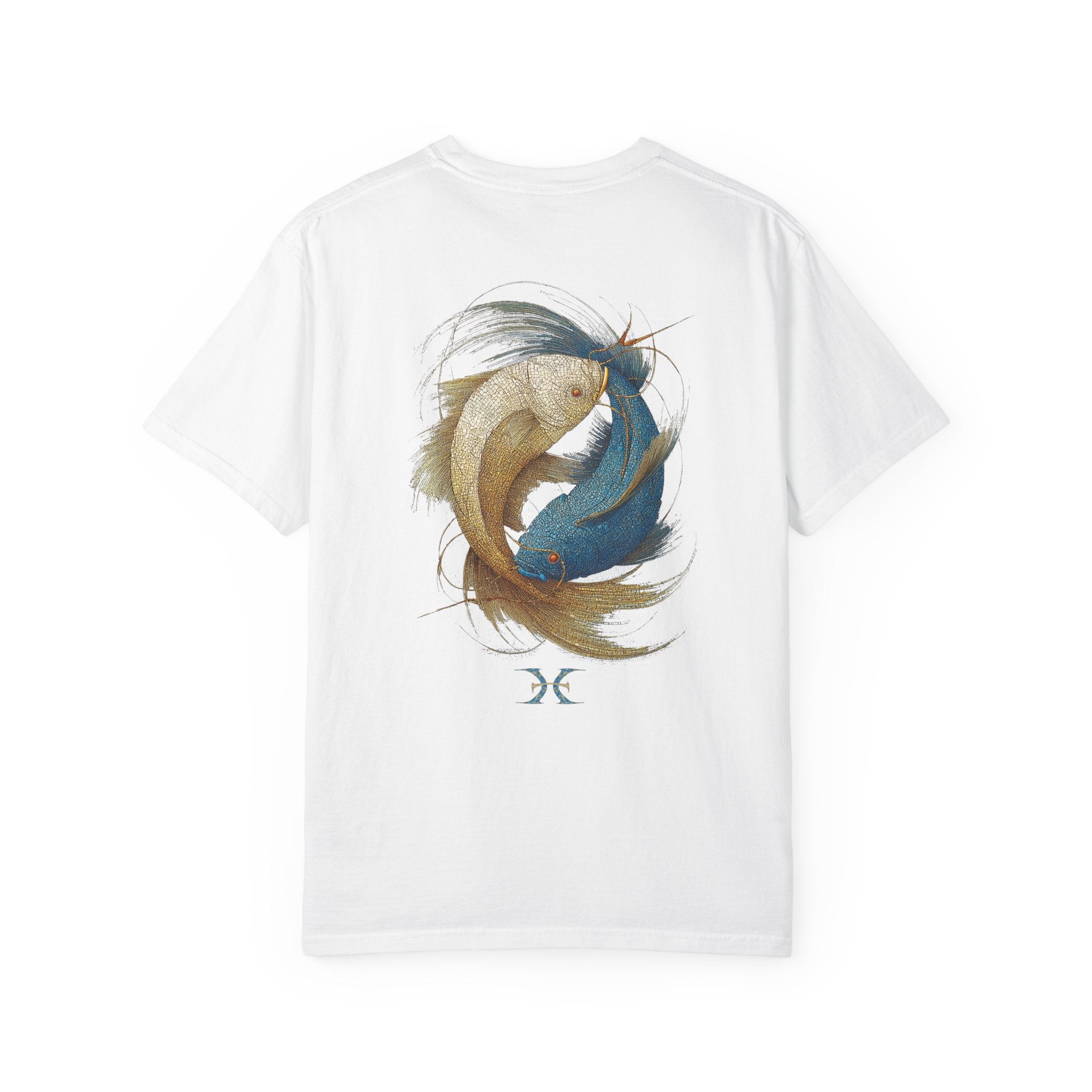 Zodiac Pisces T-Shirt — Premium Horoscope Art Pisces Astrology Tee