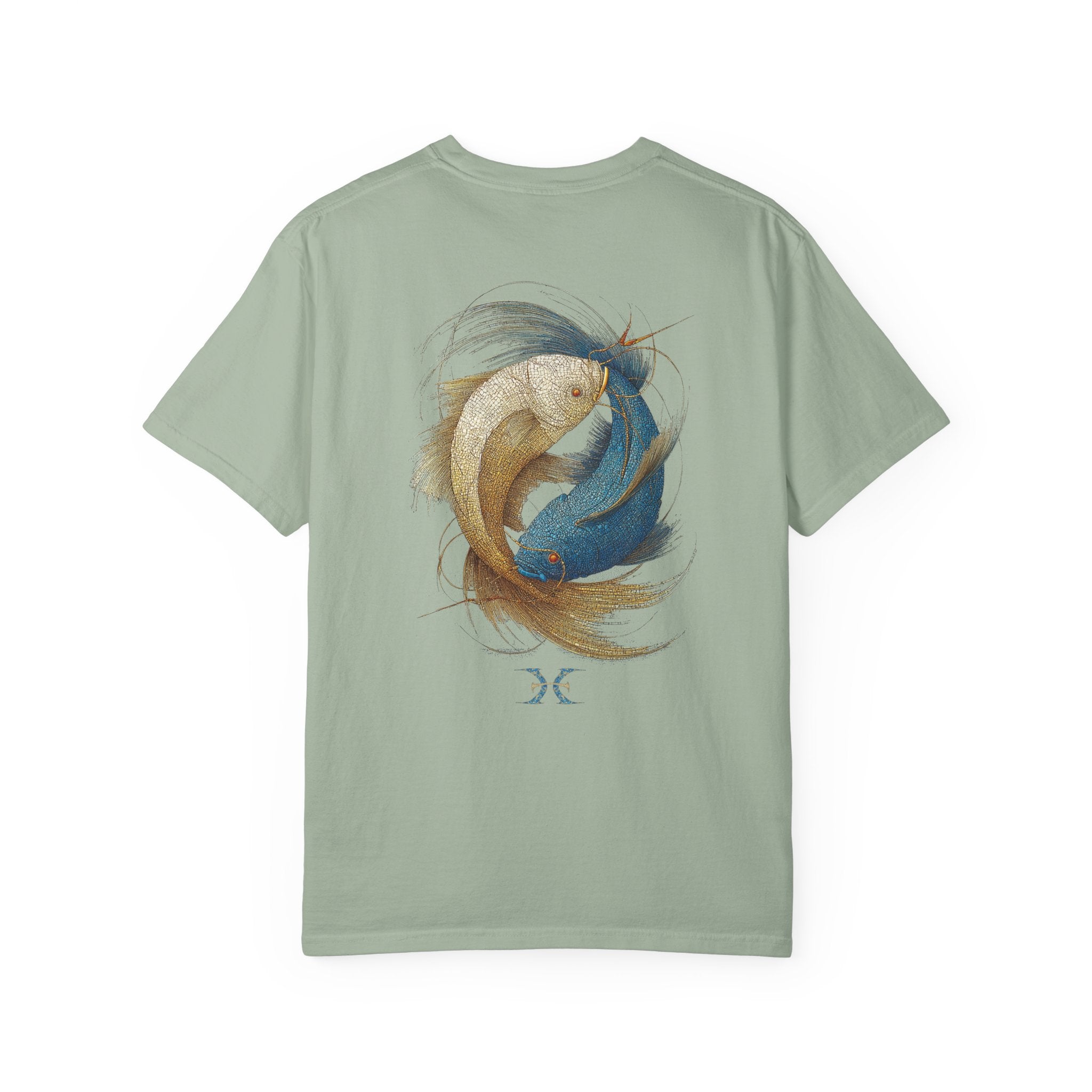 Zodiac Pisces T-Shirt — Premium Horoscope Art Pisces Astrology Tee