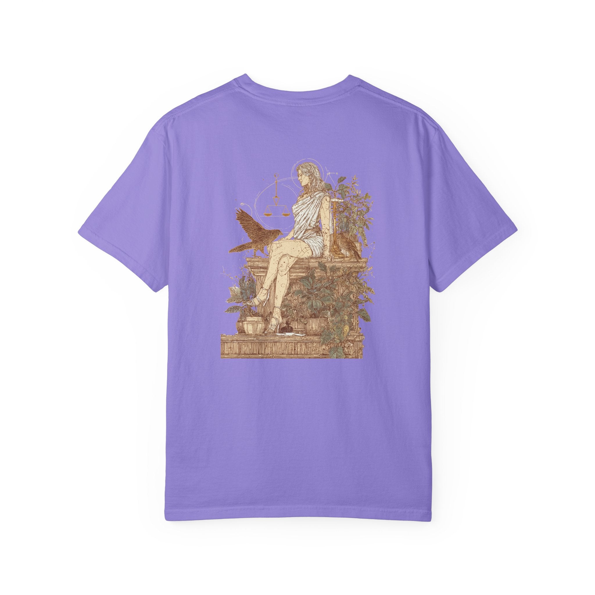 Zodiac Libra T-Shirt — Premium Horoscope Art Libra Astrology Tee