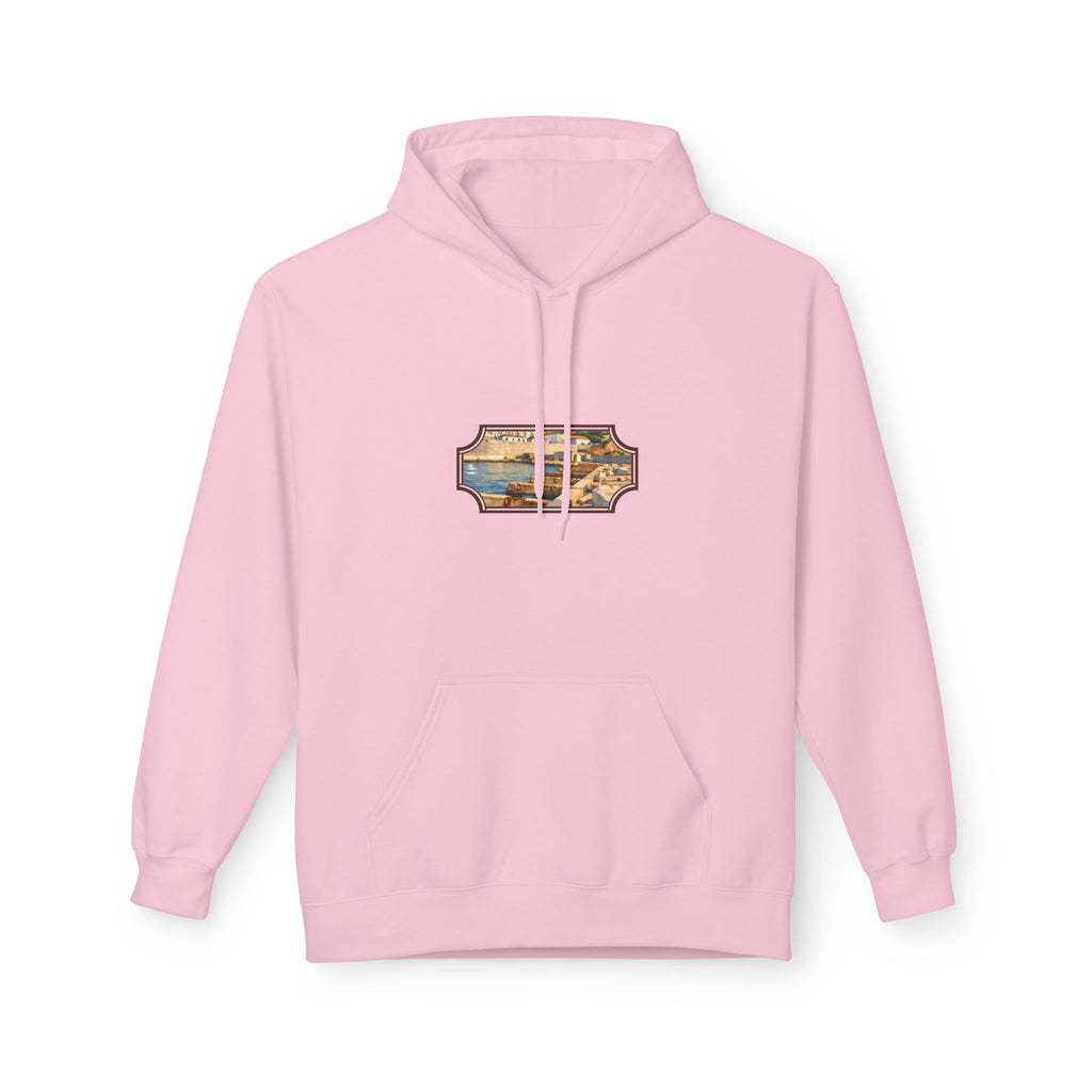 Gibraltar El Rolli Hoodie — Premium Harbor Window Art Hoodie | Gibraltar Heritage Apparel
