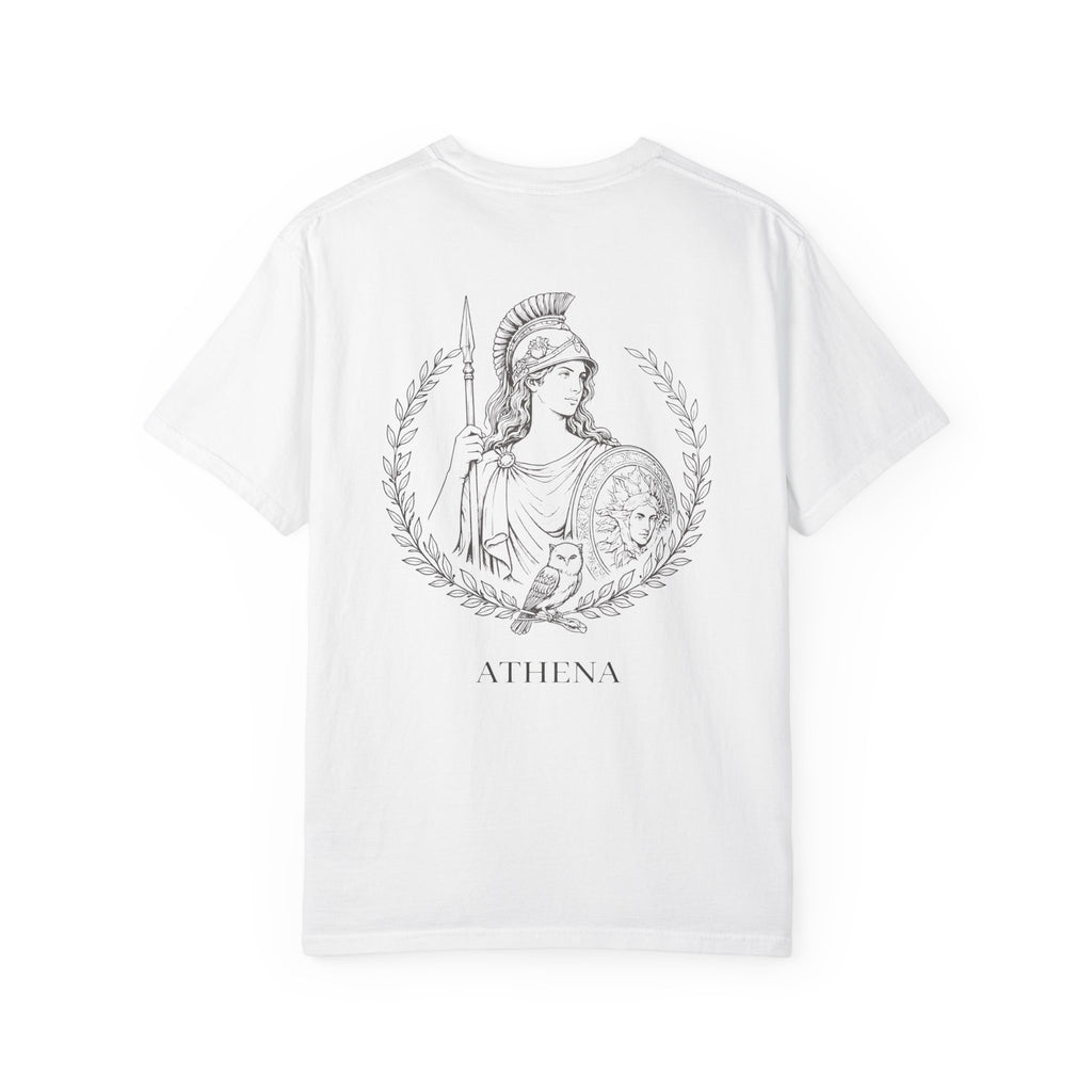 Goddess Athena T-Shirt — Greek Mythology Goddess of Wisdom Art Tee
