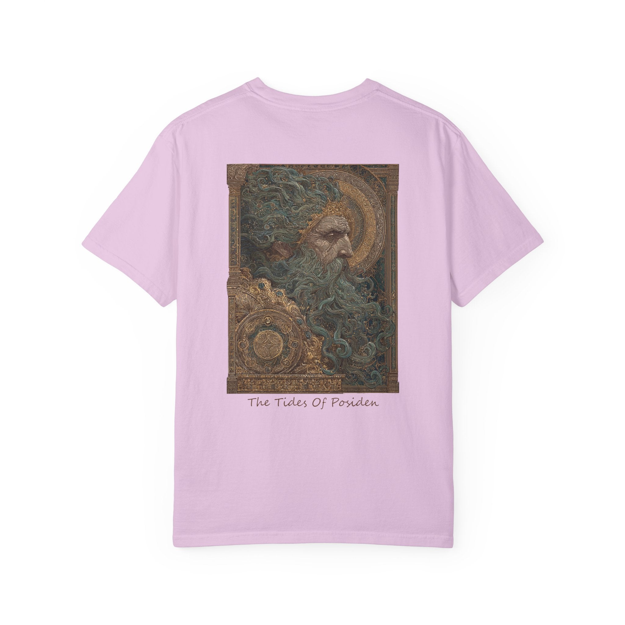 The Tides of Poseidon T-Shirt — Greek God Mythology Art Tee | Poseidon Sea God
