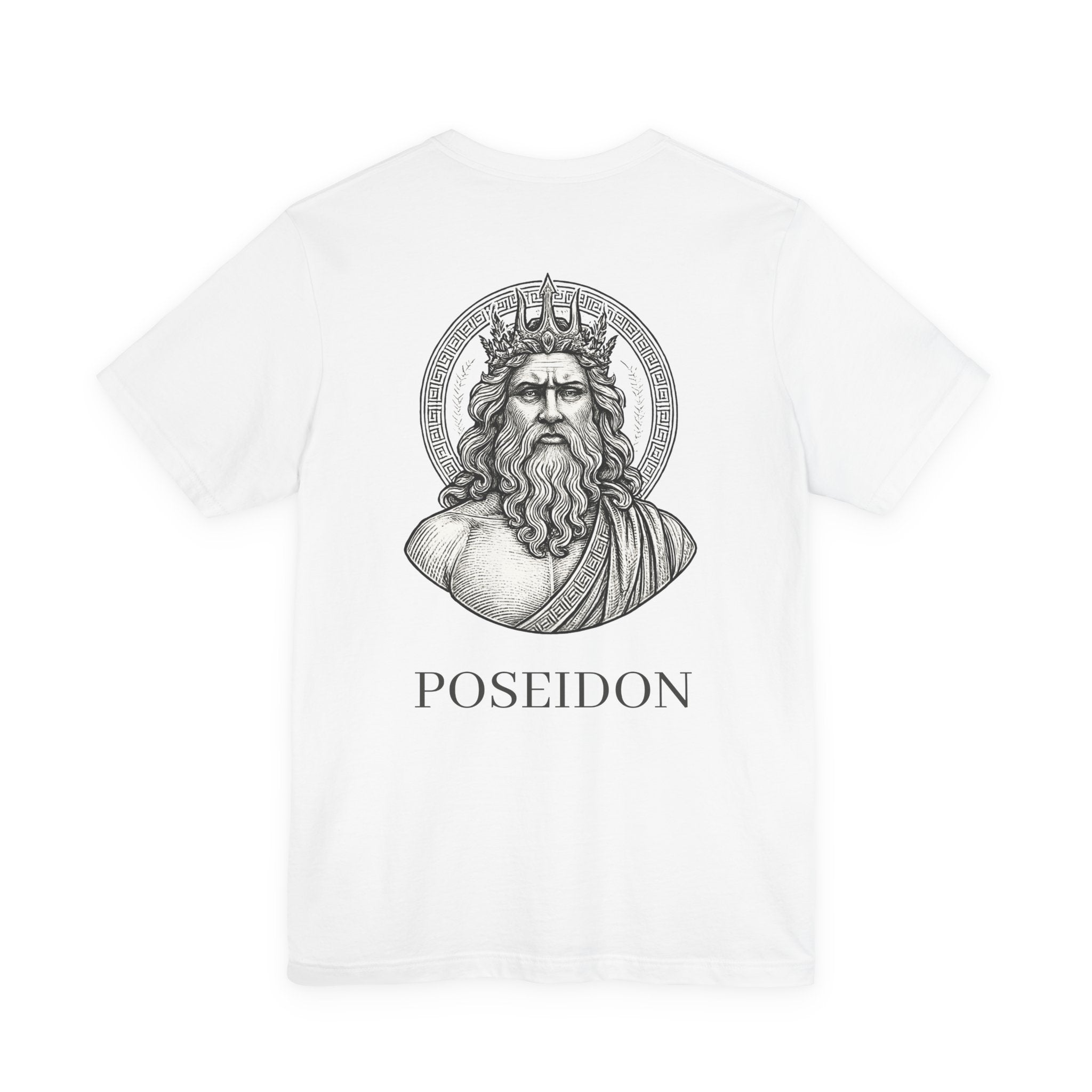 Poseidon God T-Shirt - Greek Mythology Art Tee