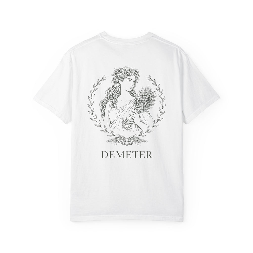 Goddess Demeter T-Shirt — Greek Mythology Goddess of Harvest Art Tee