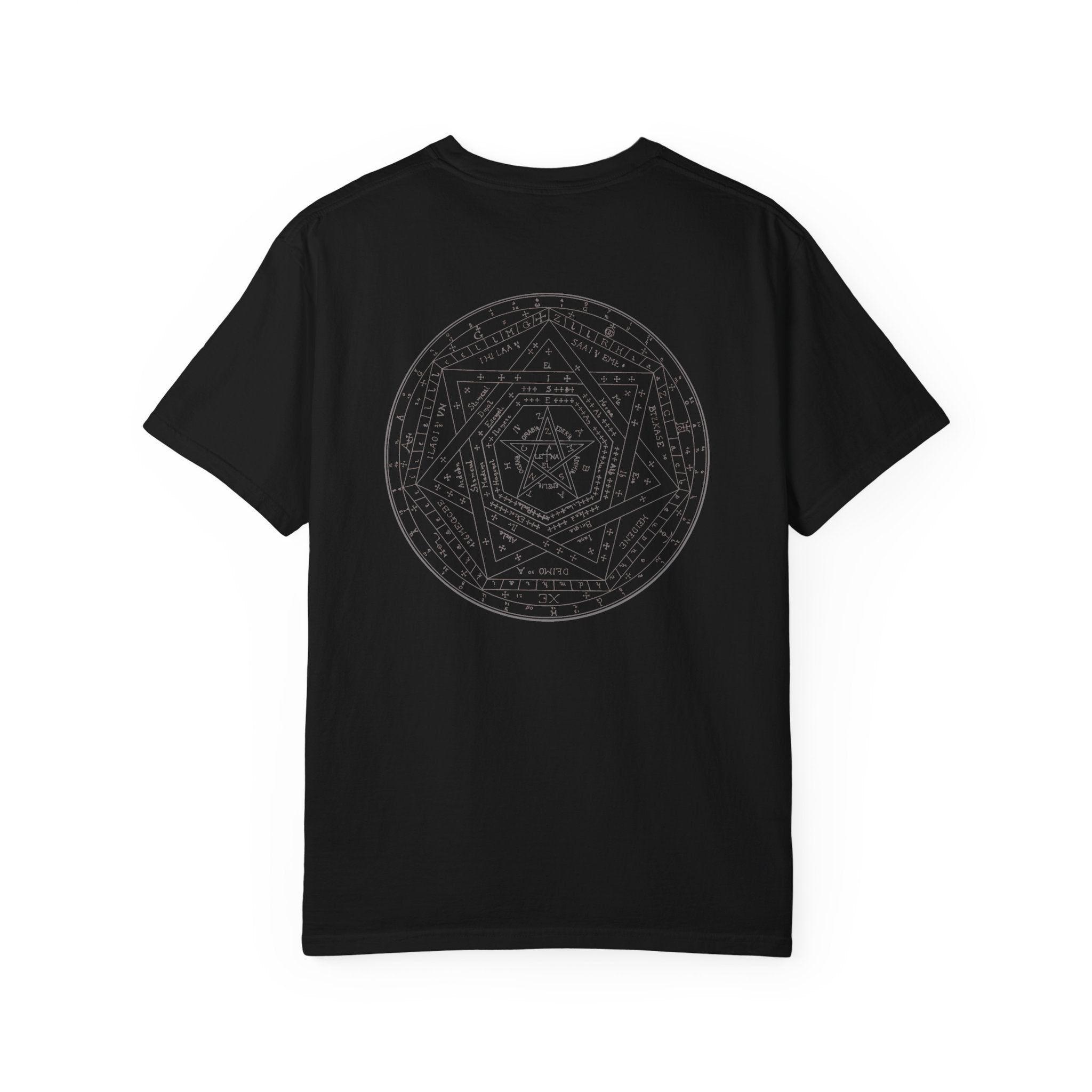 Sigillum Dei Aemeth T-Shirt — Babalon Star Occult Tee | Enochian Magic Design