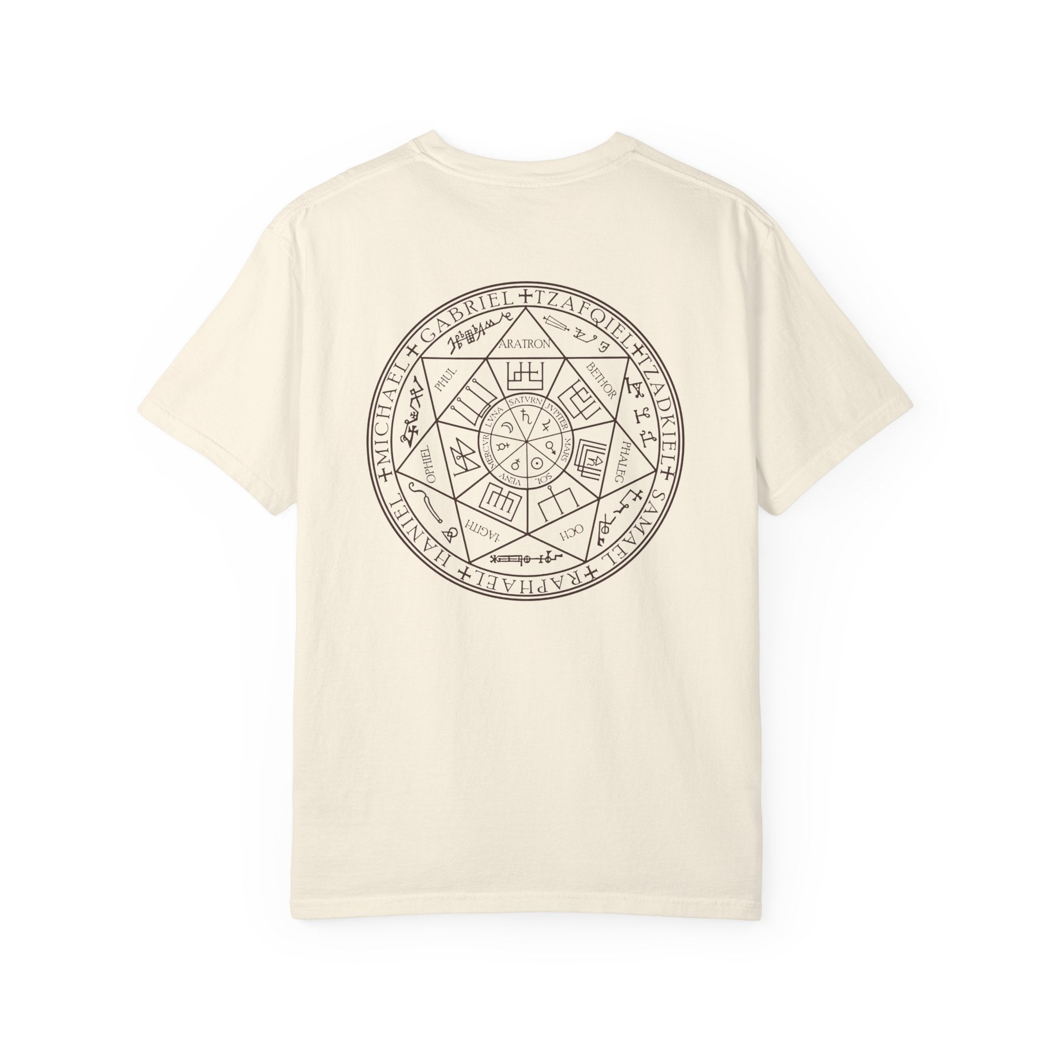 Planetary Sigils & Archangels T-Shirt — Alchemical Circle Occult Tee