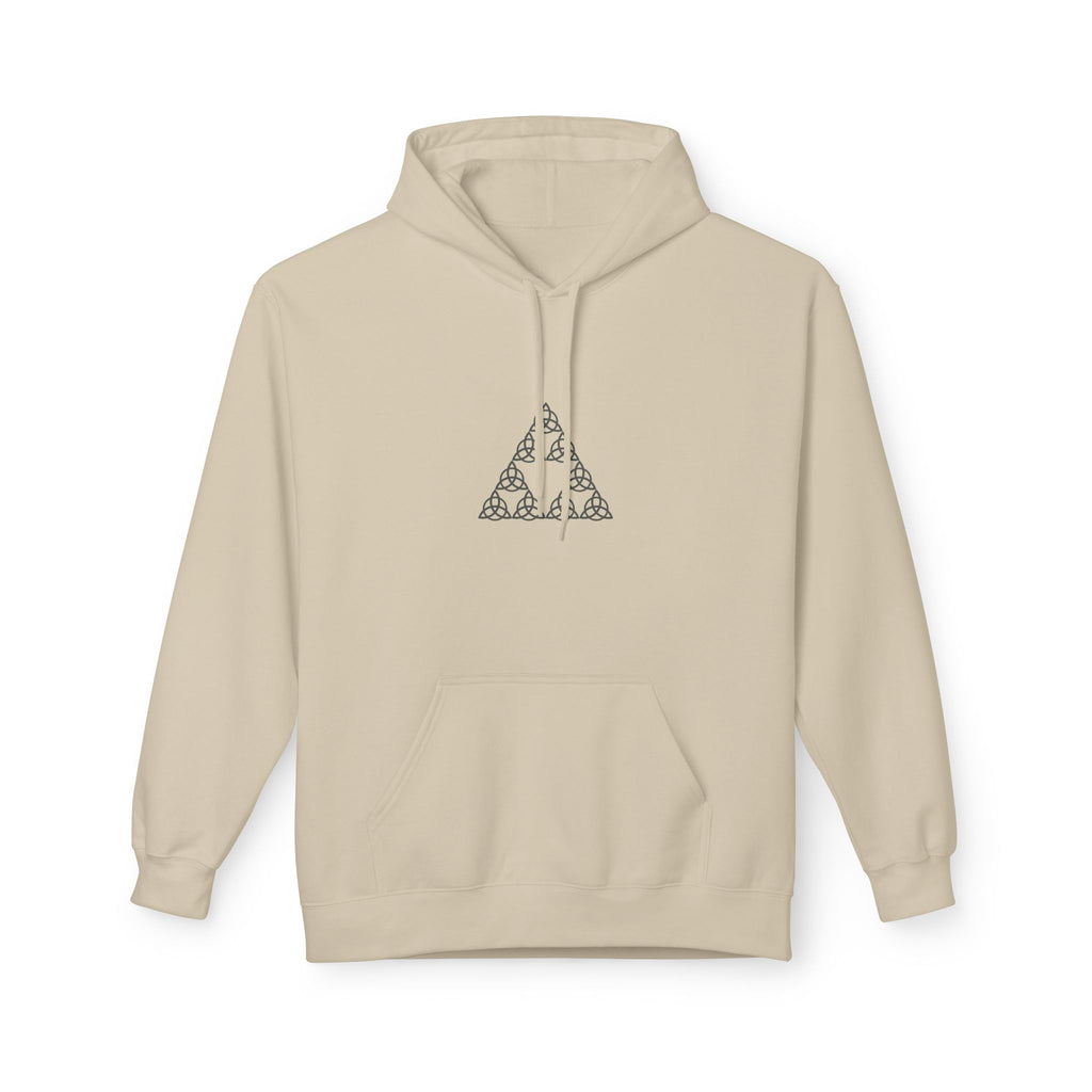 Astrology Wheel Hoodie — Minimal Zodiac Chart Pullover | Celestial Horoscope Design