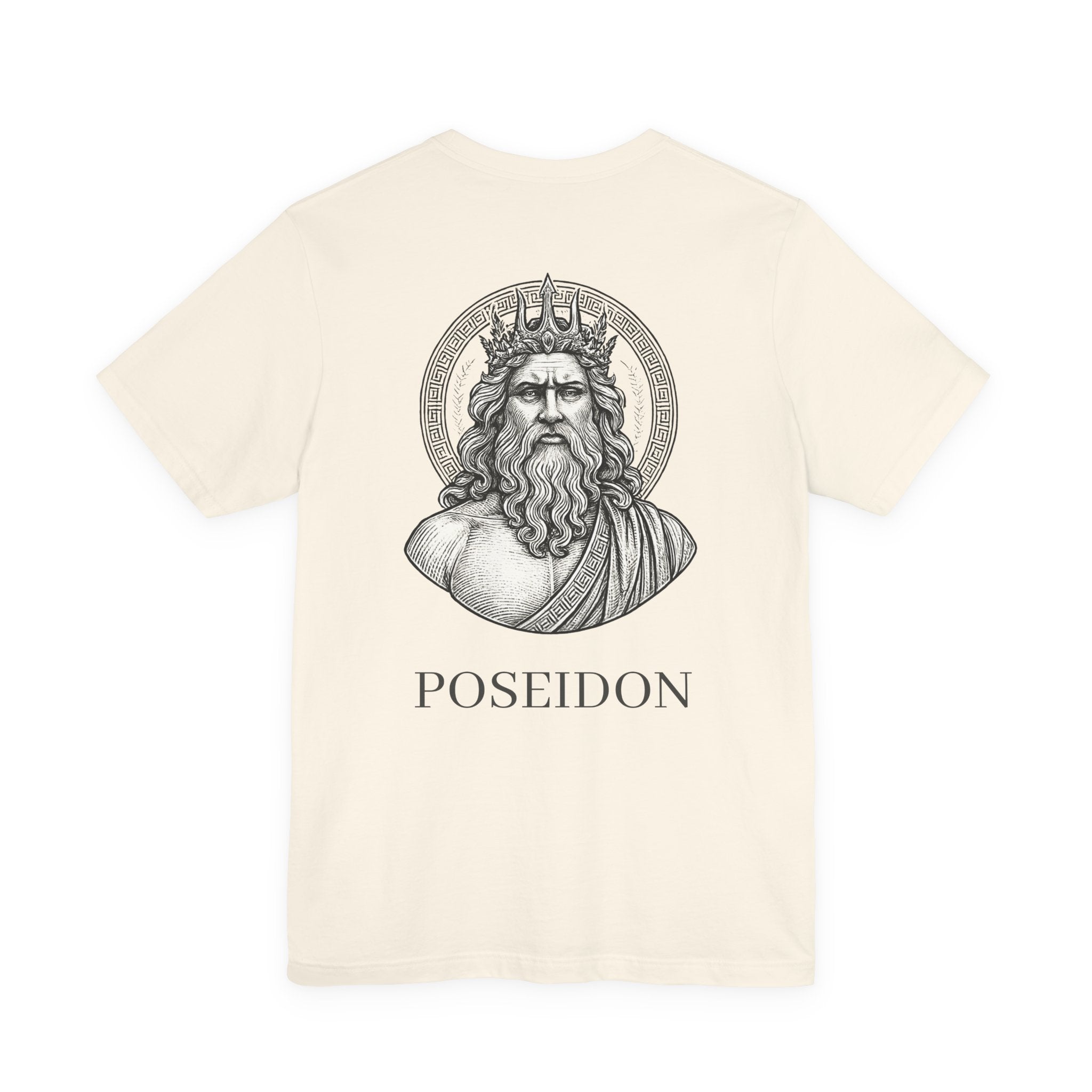 Poseidon God T-Shirt - Greek Mythology Art Tee
