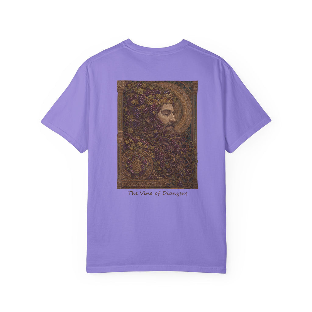 The Vine of Dionysus T-Shirt — Greek God Mythology Art Tee | Dionysus Graphic