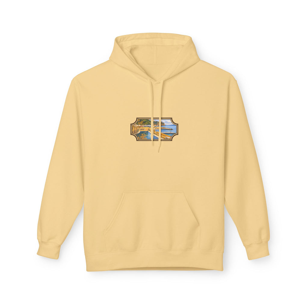 Gibraltar El Quarri Hoodie — Premium Seascape Window Art Hoodie | Gibraltar Heritage Apparel