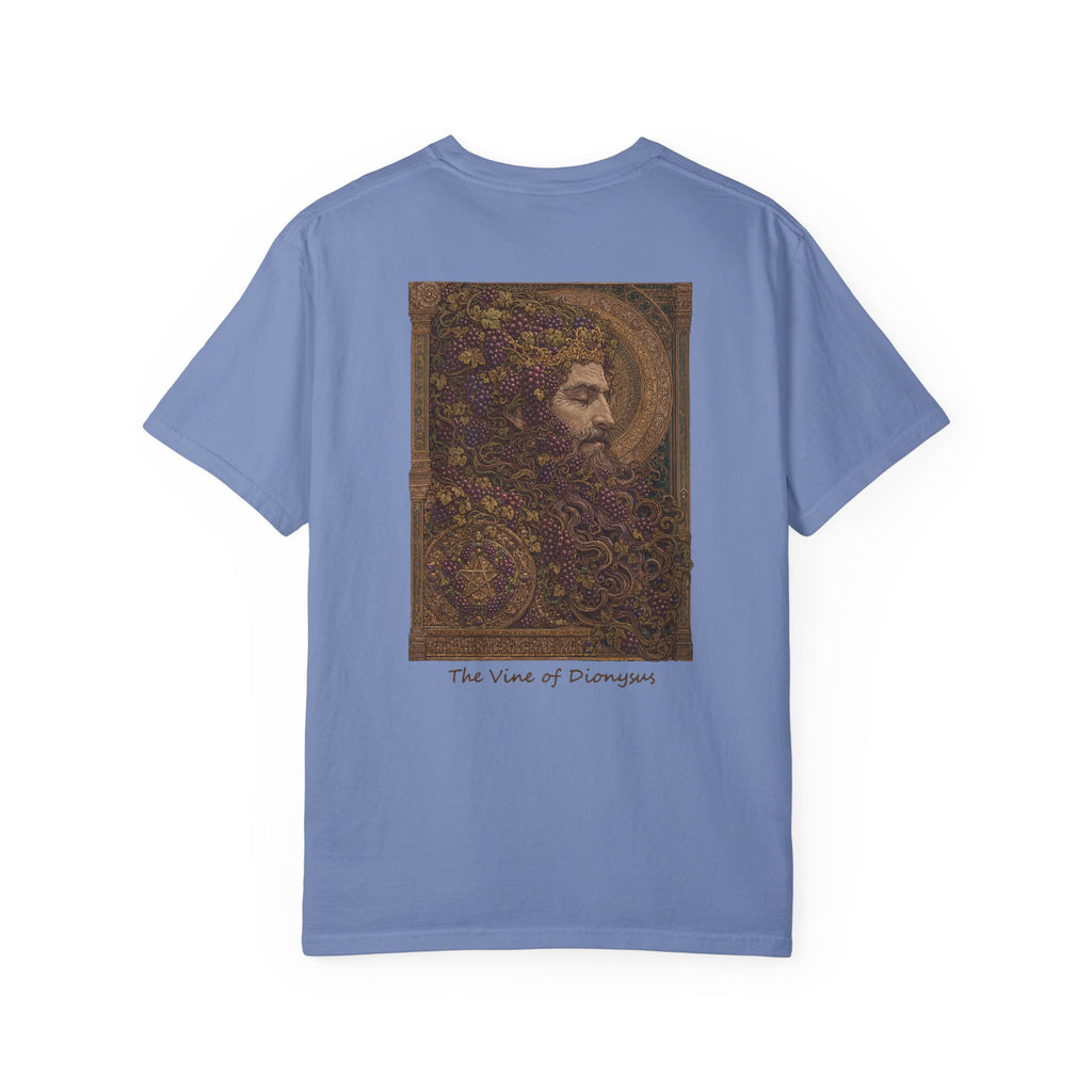 The Vine of Dionysus T-Shirt — Greek God Mythology Art Tee | Dionysus Graphic