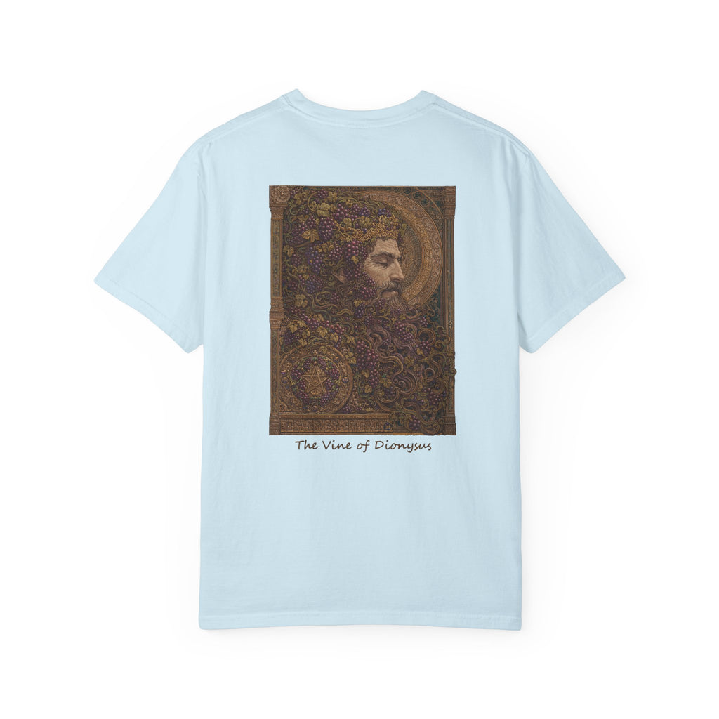 The Vine of Dionysus T-Shirt — Greek God Mythology Art Tee | Dionysus Graphic