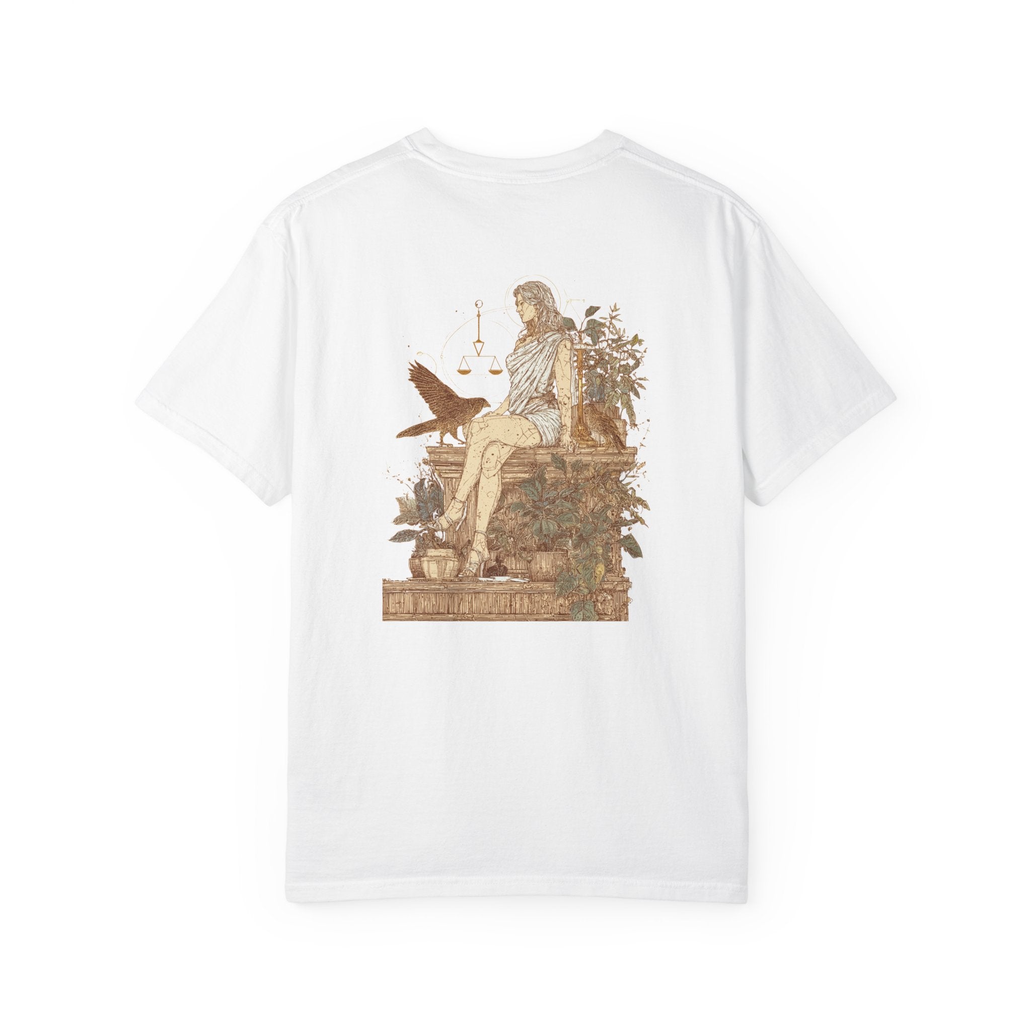 Zodiac Libra T-Shirt — Premium Horoscope Art Libra Astrology Tee