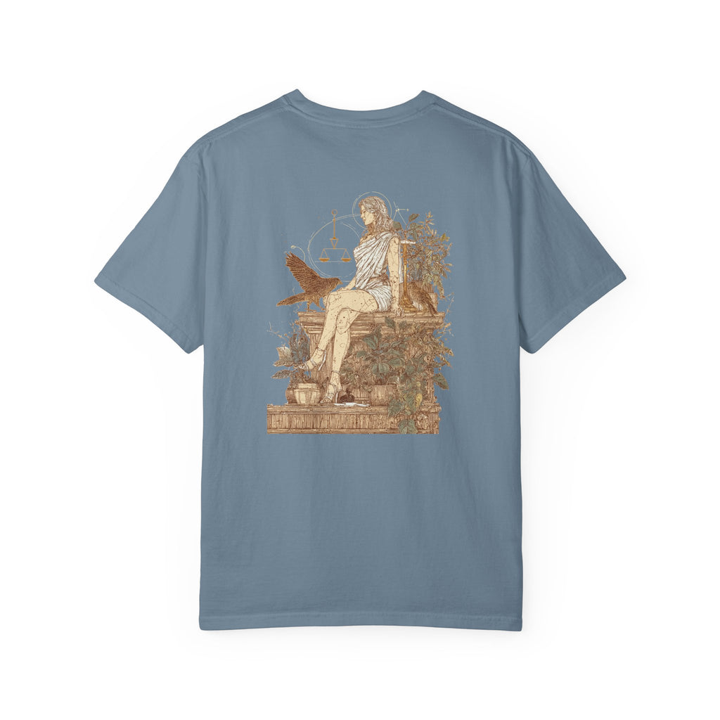 Zodiac Libra T-Shirt — Premium Horoscope Art Libra Astrology Tee