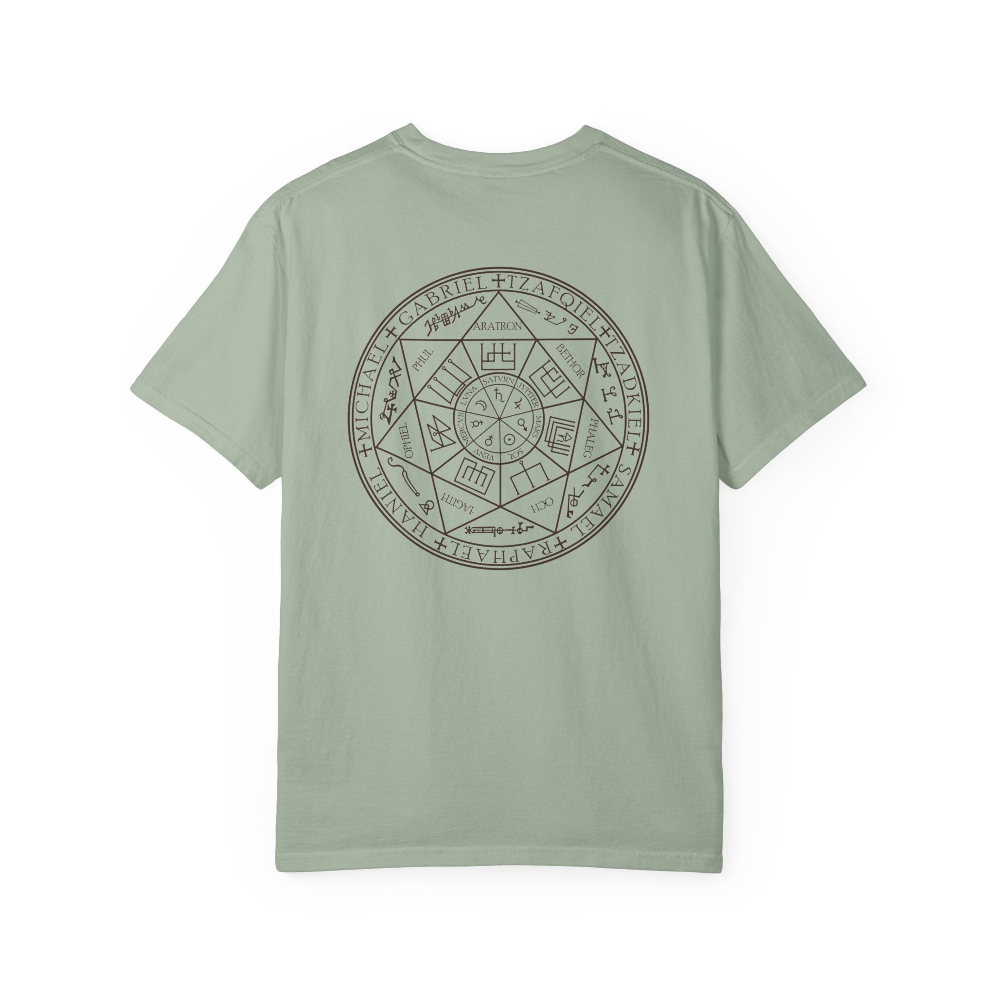 Planetary Sigils & Archangels T-Shirt — Alchemical Circle Occult Tee