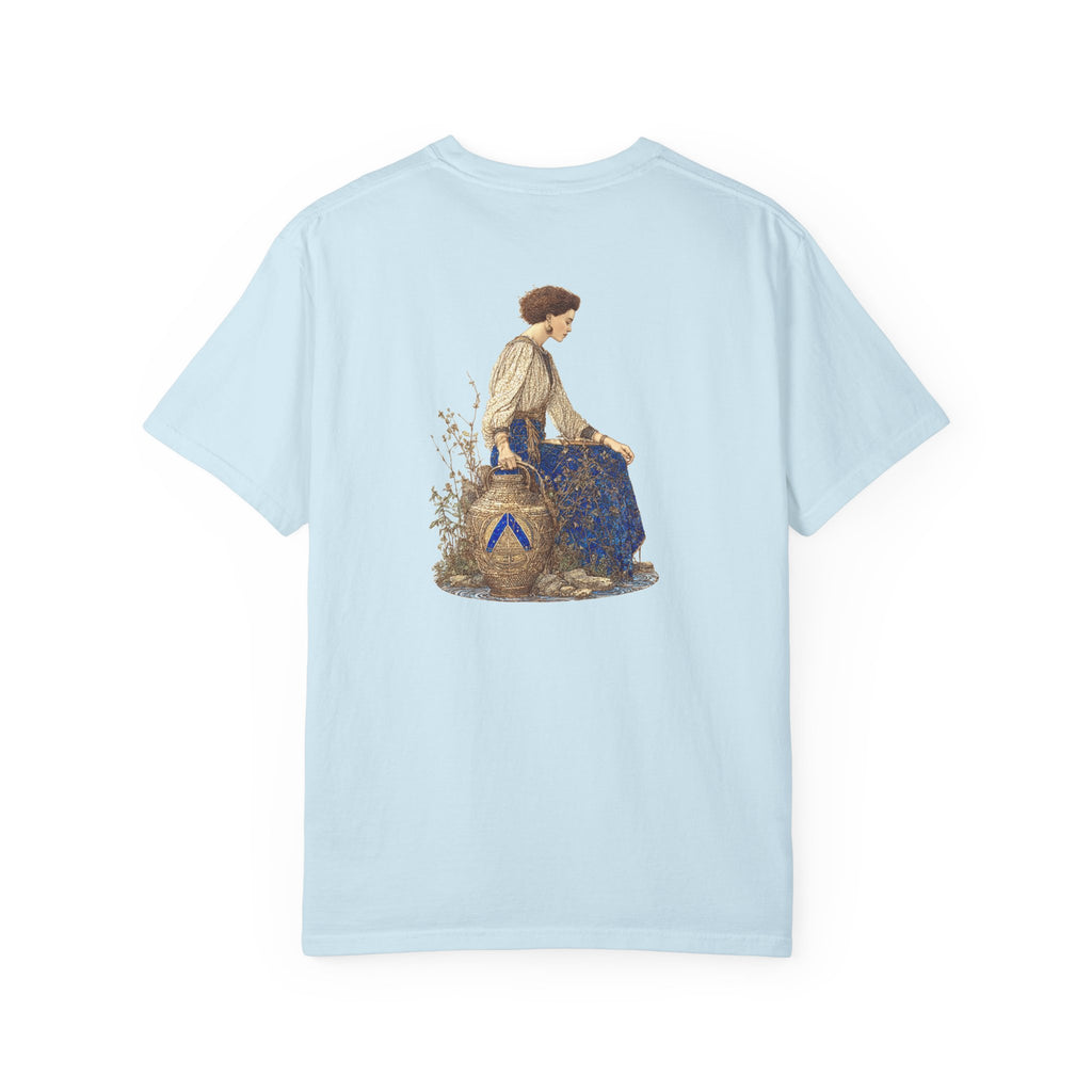 Zodiac Aquarius T-Shirt — Premium Horoscope Art Aquarius Astrology Tee