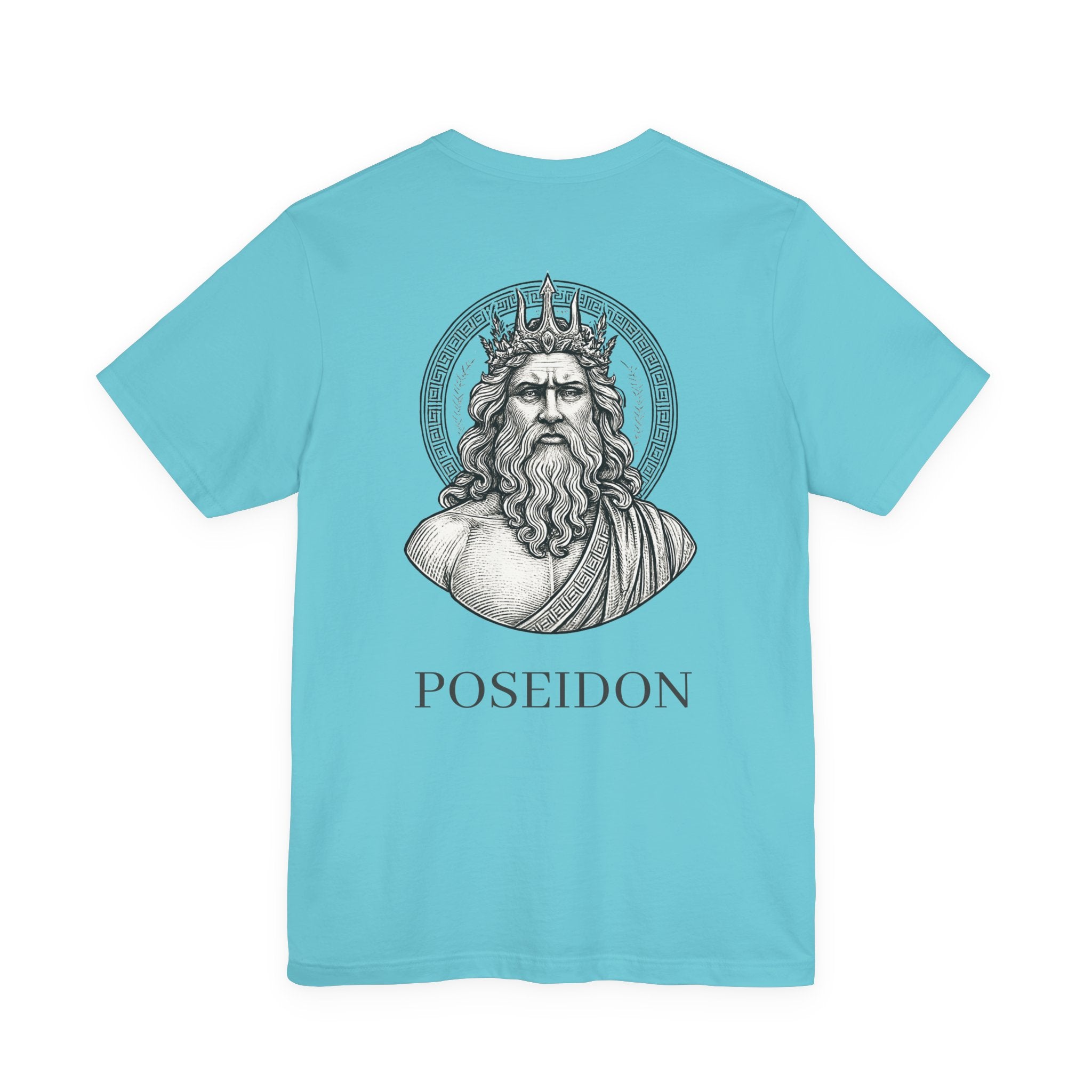 Poseidon God T-Shirt - Greek Mythology Art Tee