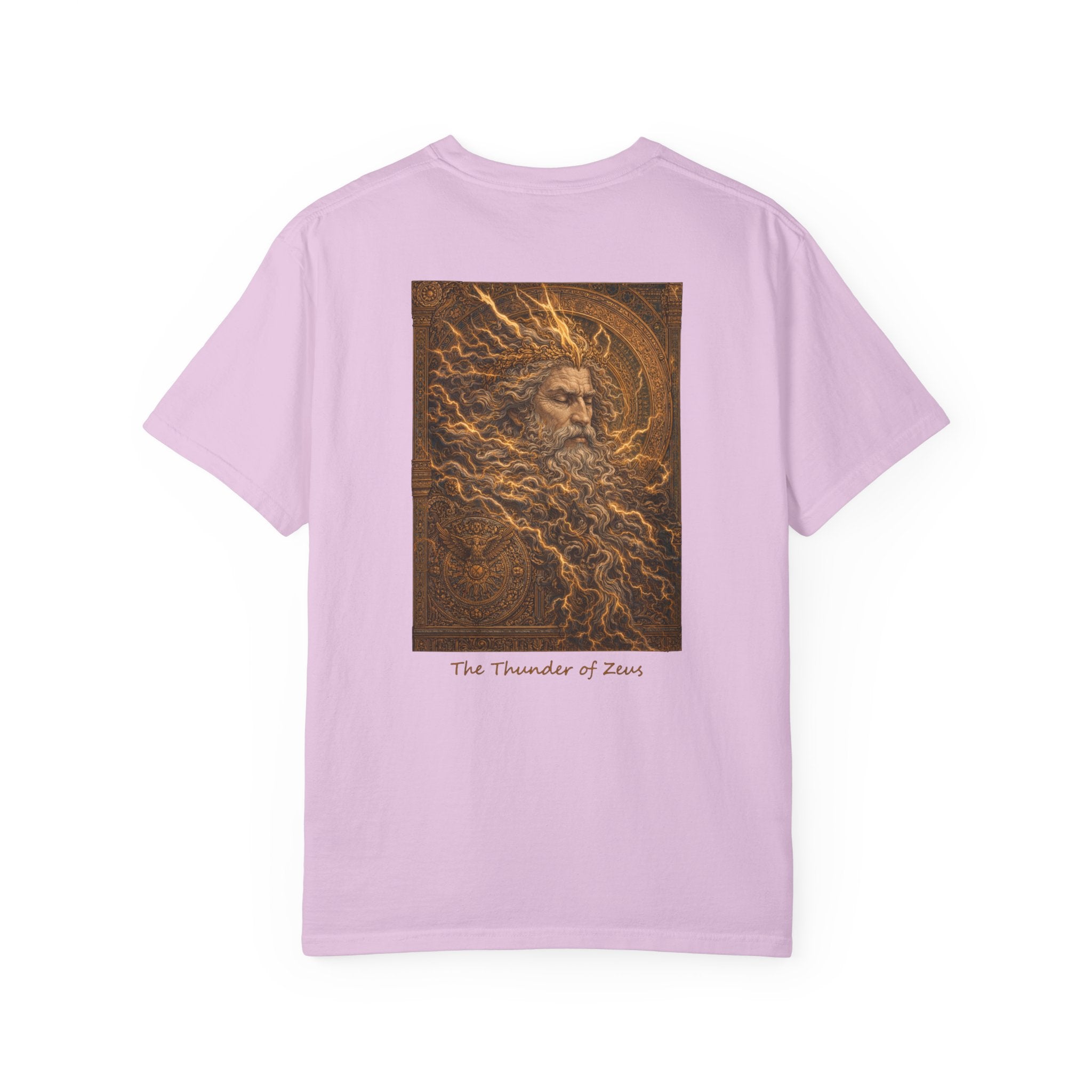 The Thunder of Zeus T-Shirt — Greek God Mythology Art Tee | Zeus King of Gods